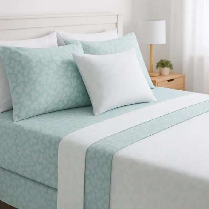 Sabanas Texture Aqua | King Mixta