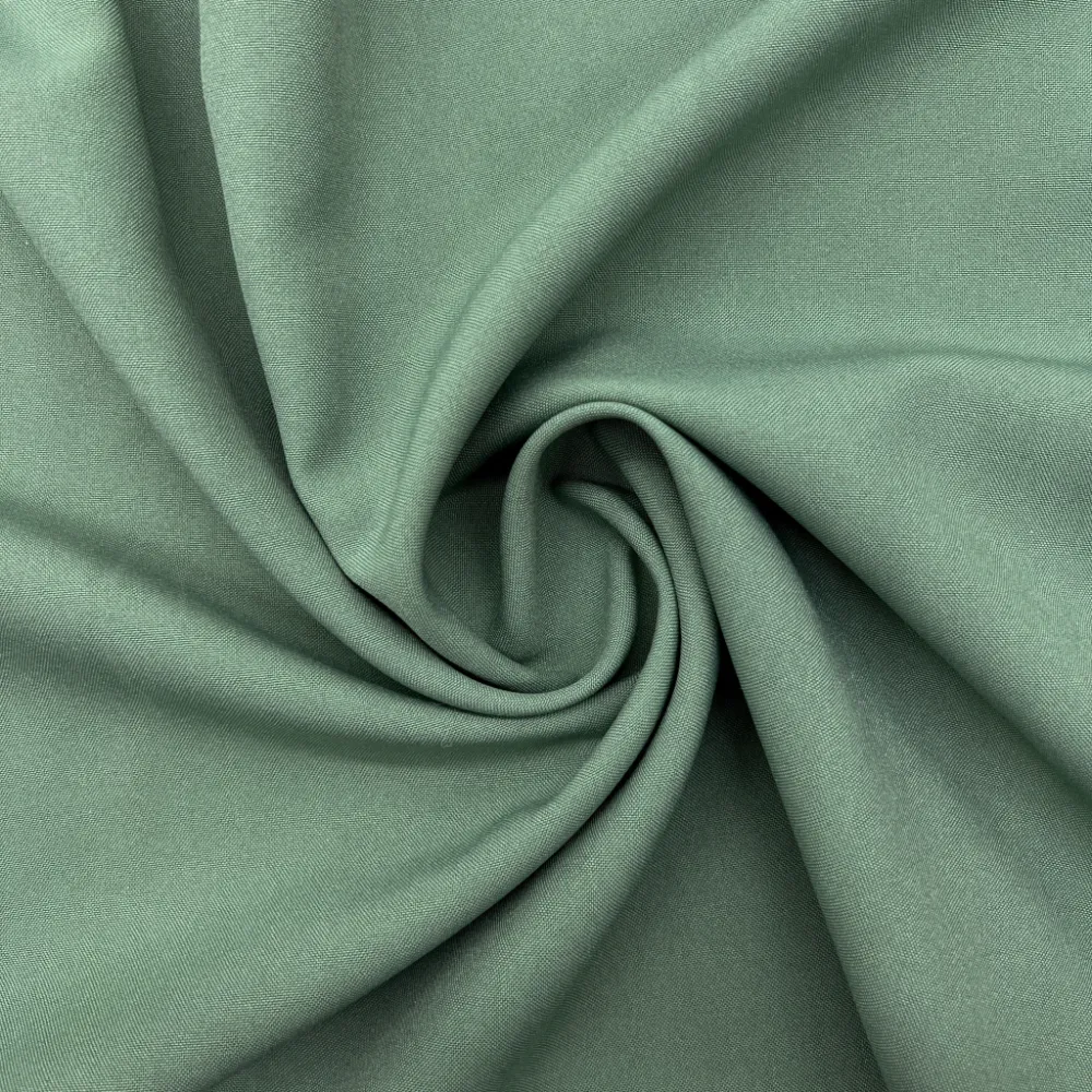 Juego de Cortinas Tropical LARGA | Verde Malva