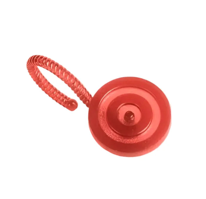 Set x12 Ganchos de Baño | Plástico Rojo 2