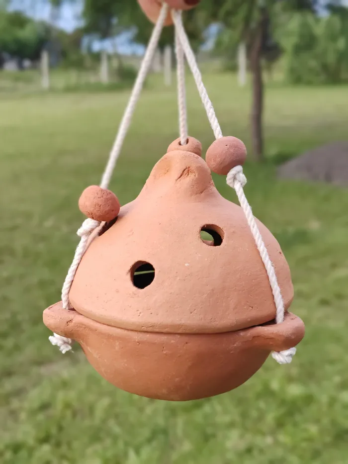 Sahumador de arcilla