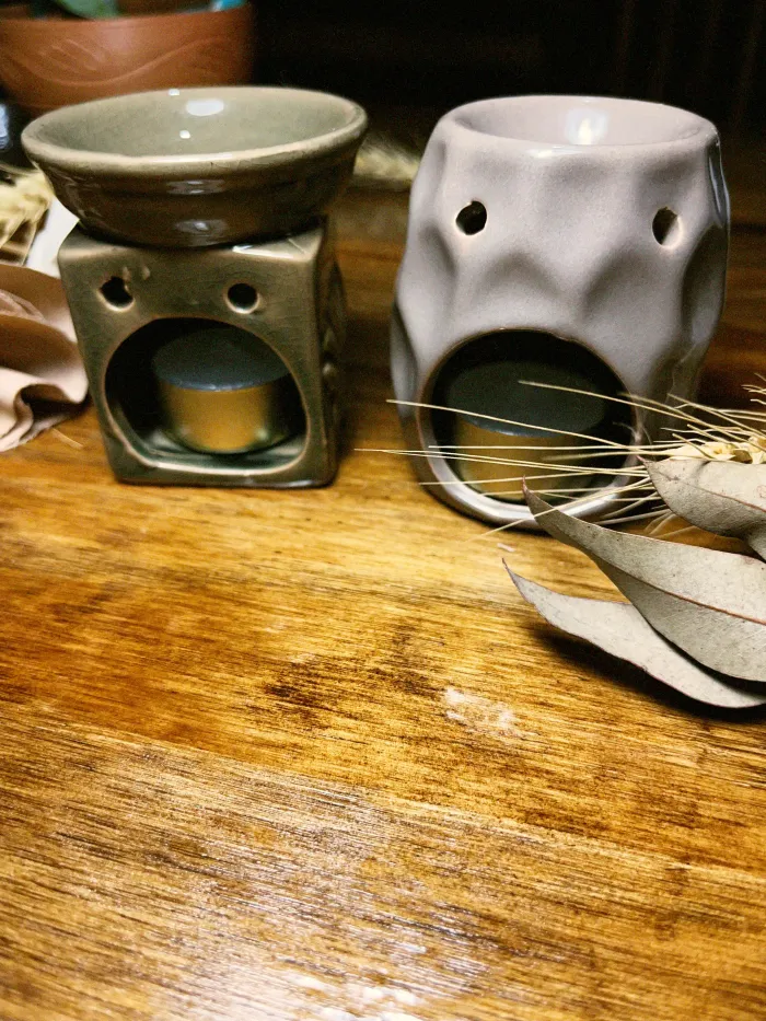 Hornillos de Cerámica. Color Marrón 