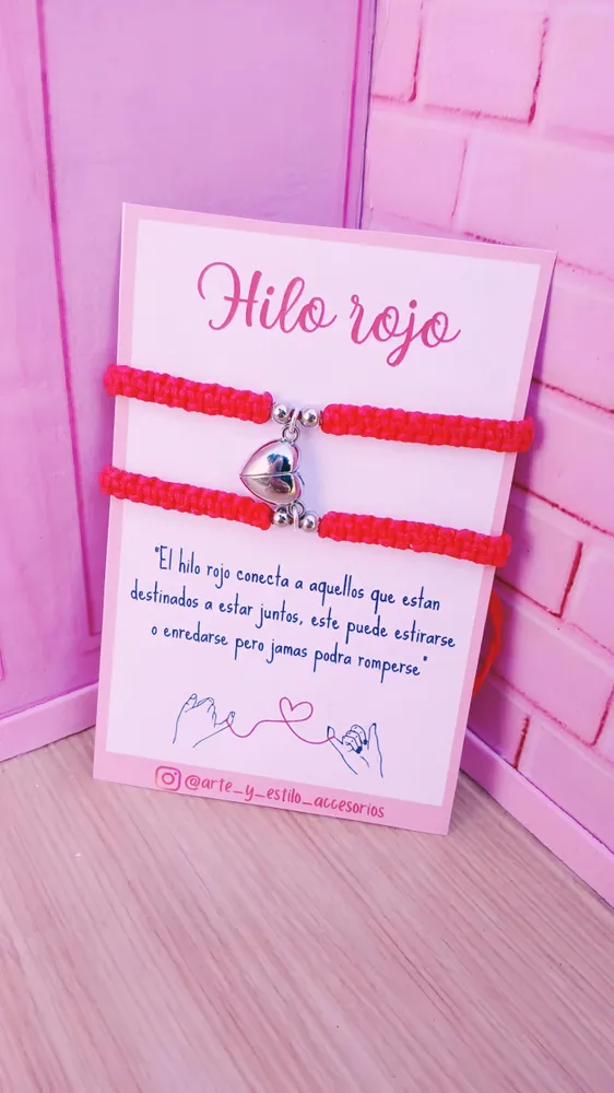 Pulseras imantadas ❤️