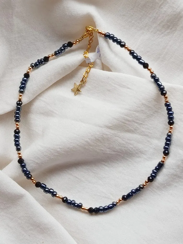 Collar noche azul
