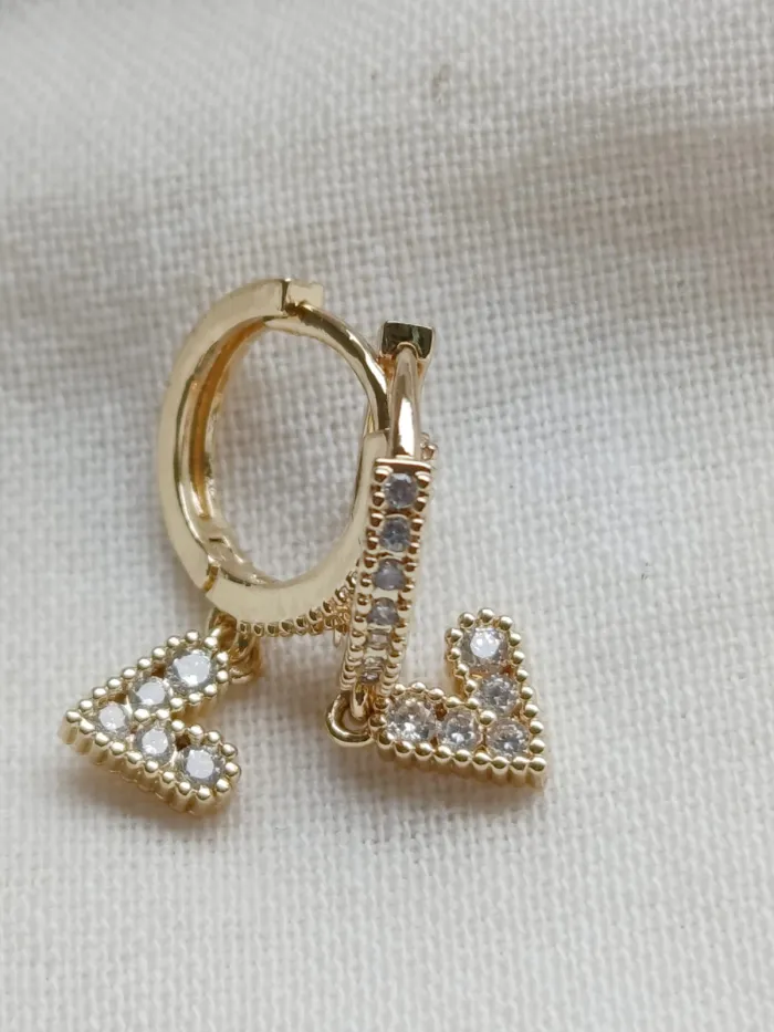 Argollas Keyla corazón  2