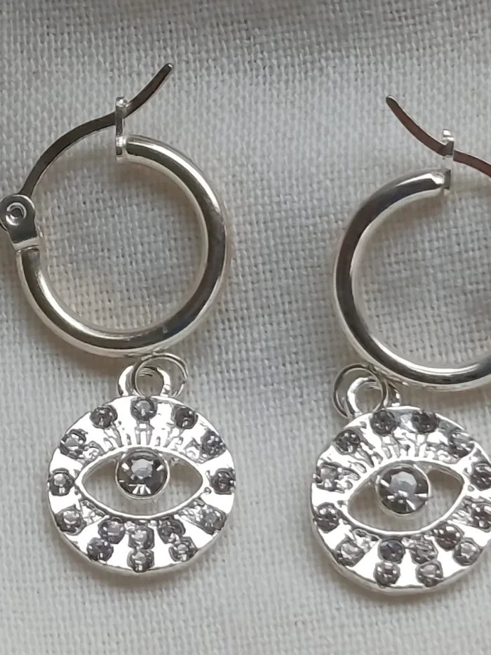 Argolla Ojo Turco con strass