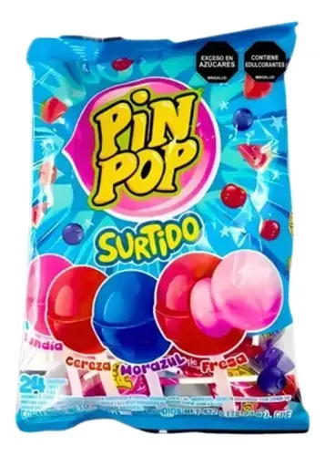 Pin Pop Surtido x 24 unidades
