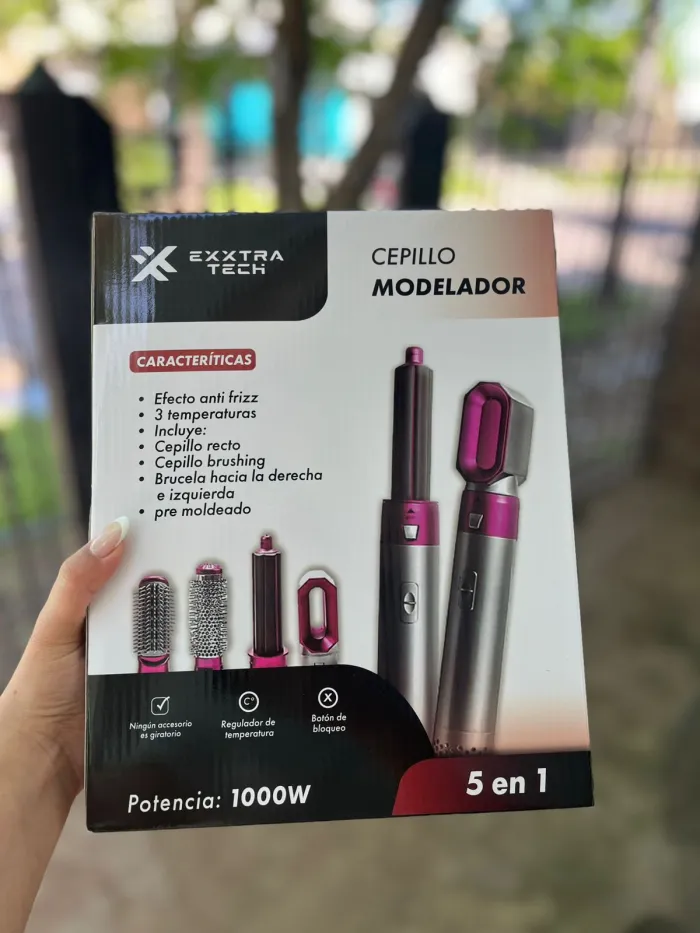 Cepillo Modelador 5 en 1 – ondas, brushing y más 