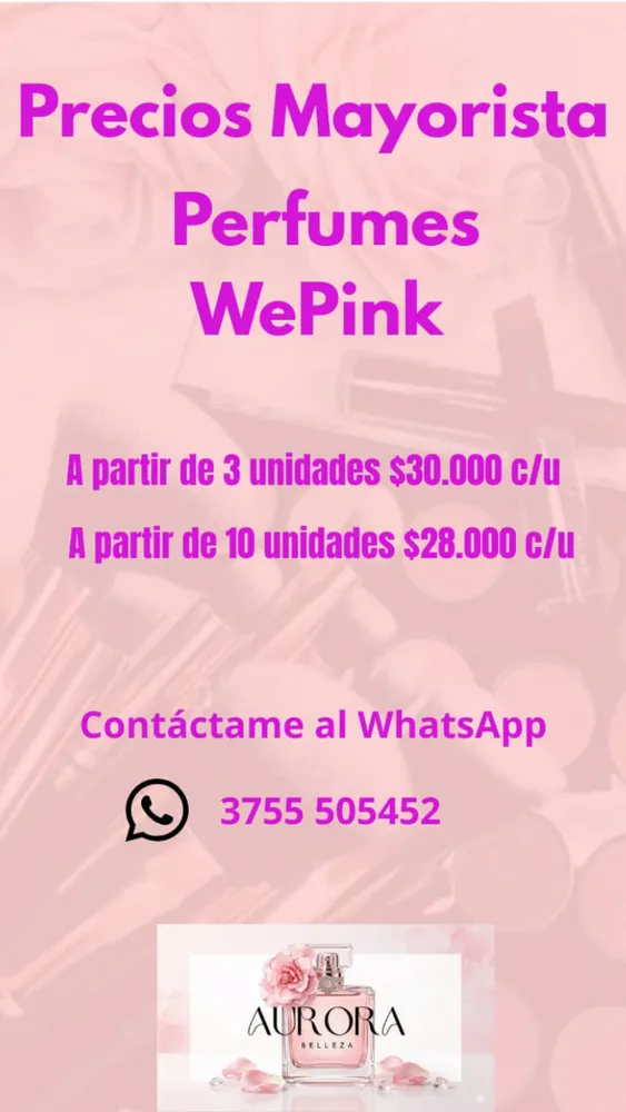 Perfume Wepink Celebrate Luck 100ml 2