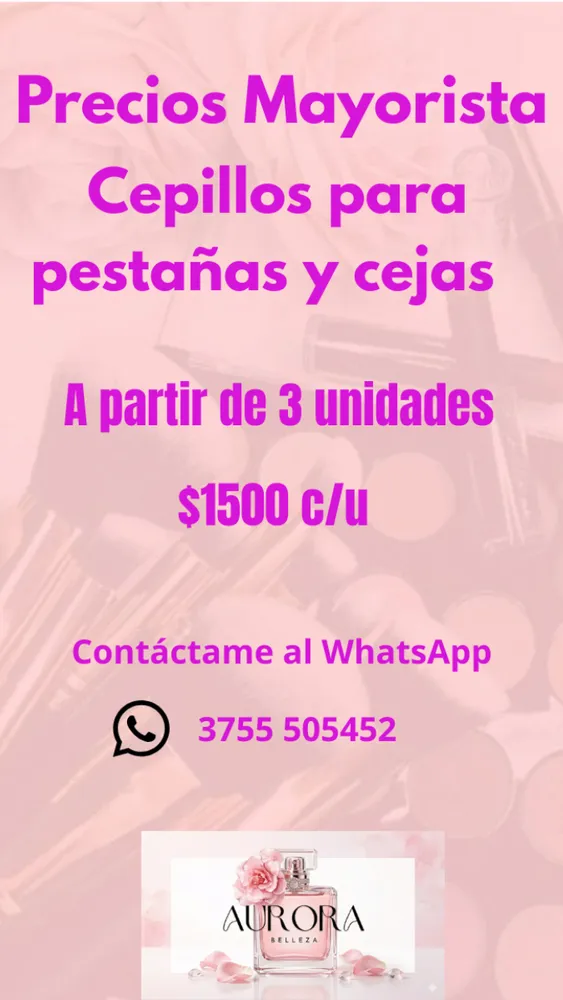 Cepillos para pestañas y cejas 2