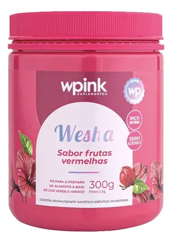 Wesha Suplemento Sabor Frutas Vermelhas 300g