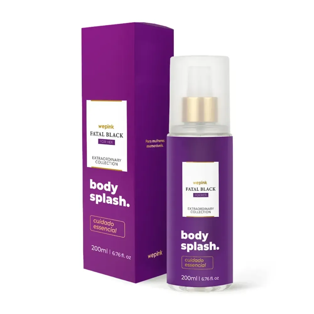 Body Splash Fatal Black WePink 200ml