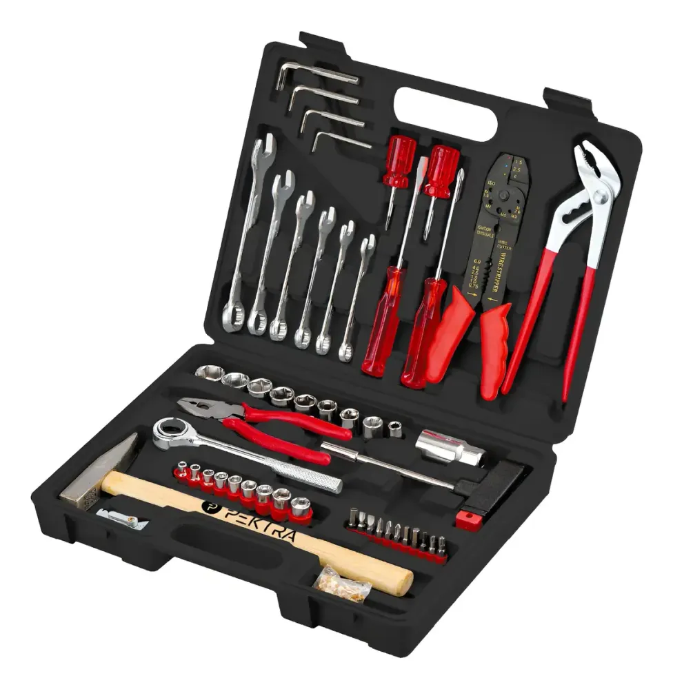 Set De Herramientas 100 Pzs Maletín Llave Pinzas