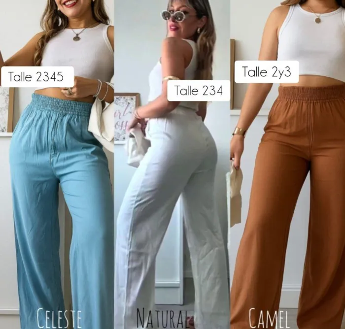 Pantalon Lino Palazo 2