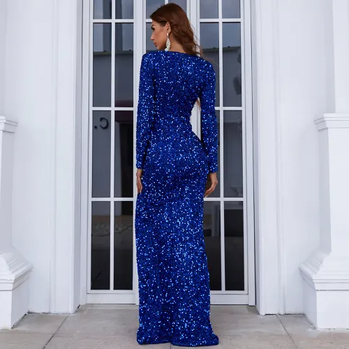 Jocelyn Elegant Long Sleeves Gown 4