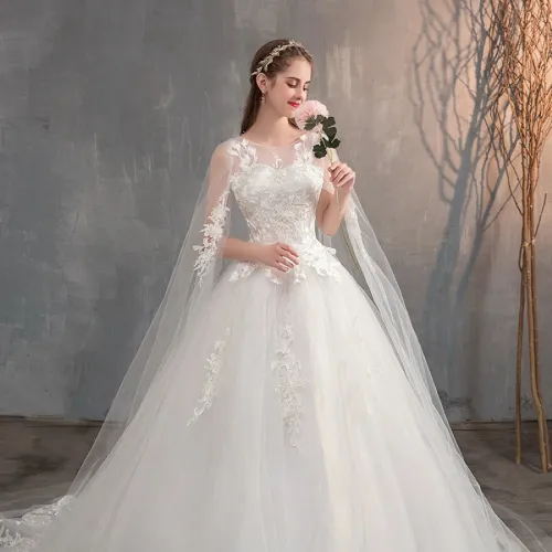 Live Your Fairytale-Custom Princess Wedding Dress