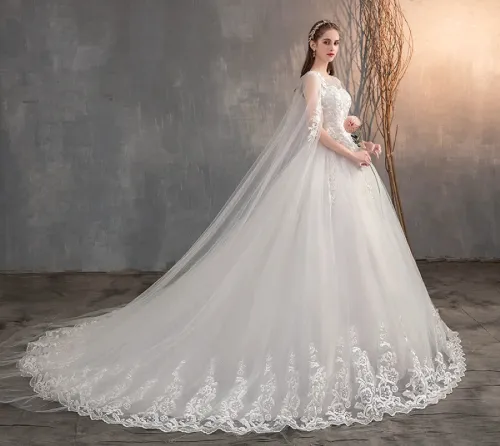 Live Your Fairytale-Custom Princess Wedding Dress 3