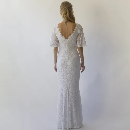 Ivory Bloom-Bohemian Butterfly Sleeve  2