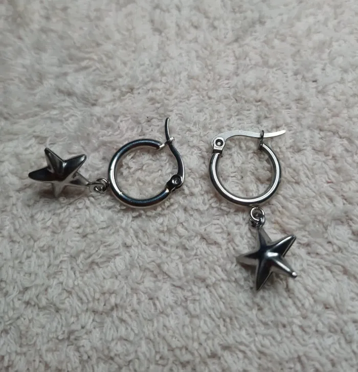 Aros de Estrella De Acero Quirúrgico 