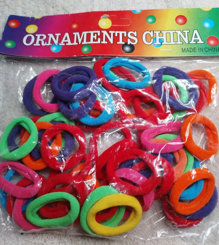 Pack de Gomas de Pelo Coloridas