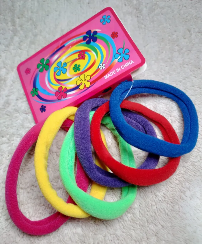 Set de Gomas de Pelo Coloridas
