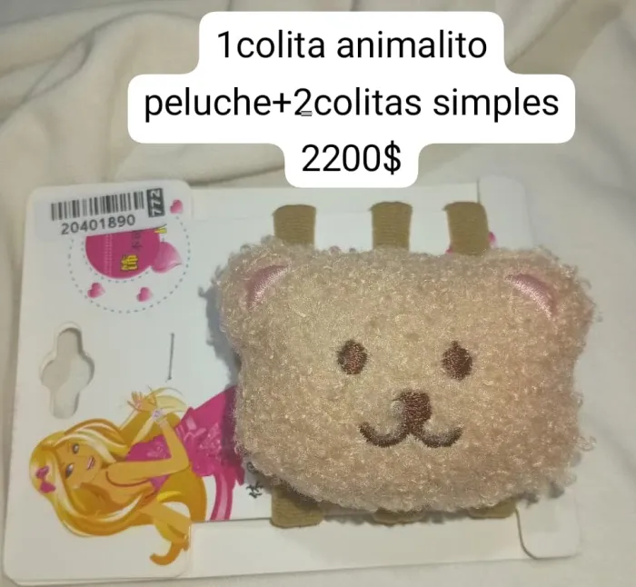 Colita Animalito Peluche