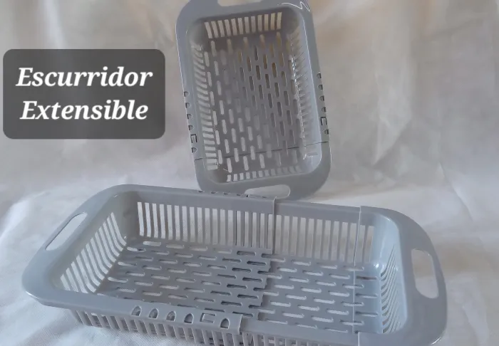 ESCURRIDOR EXTENSIBLE PARA BACHAS