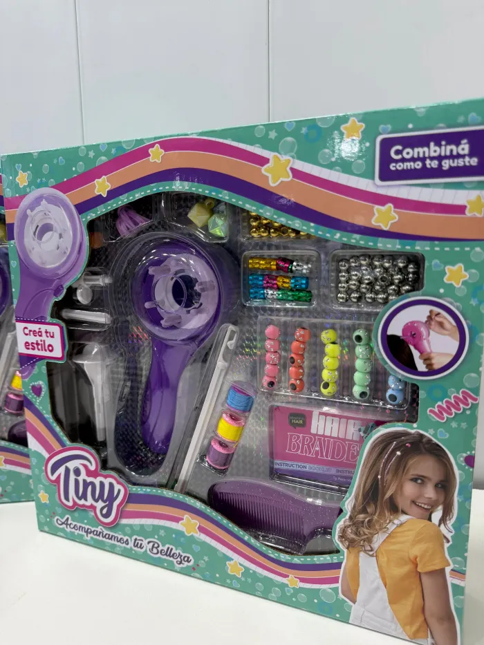 MAQUINA DE TRENZAS CON ACCESORIOS 