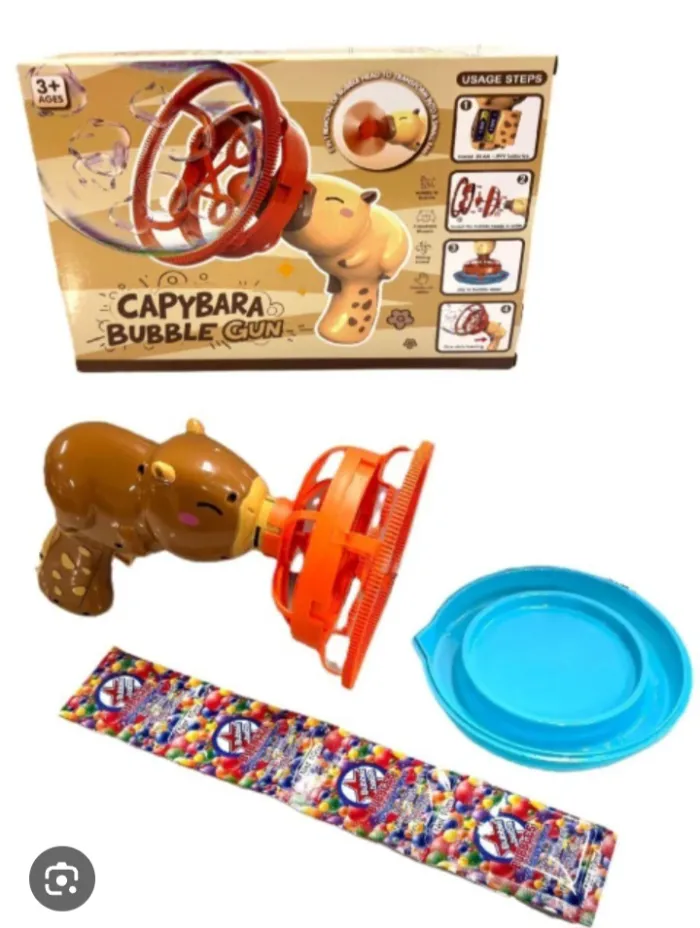 Burbujero pistola de Burbujas Capybara