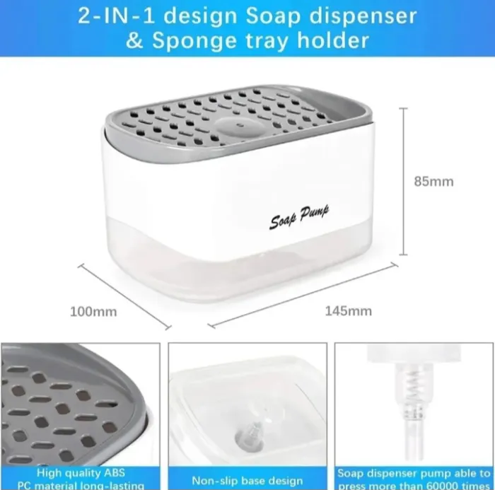 DISPENSER DETERGENTE + ESPONJA