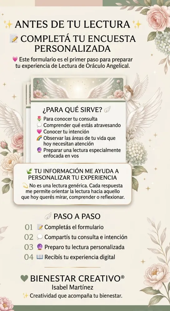 Lectura de Oráculo Angelical 👼💌 2