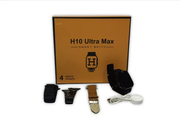 RELOJ SMART WATCH H10 ULTRA MAX - 4 MALLAS