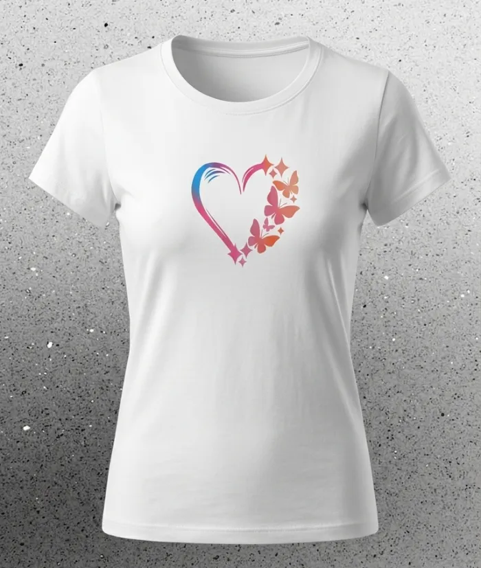Polera CORAZON COLORES