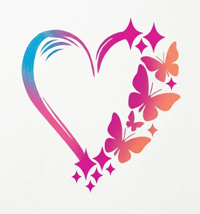 Polera CORAZON COLORES 2