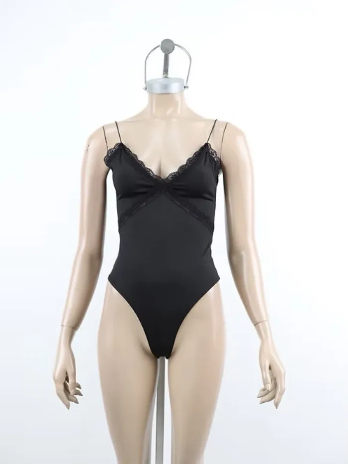 Body Micro c/Puntilla en V - Tiras 2