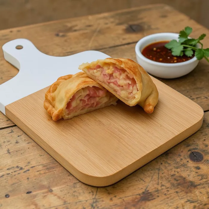 Empanada de jamón y Queso