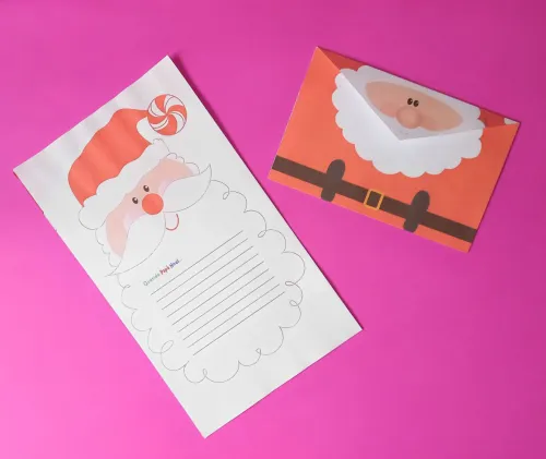 Cartas y sobres para Papá Noel  2