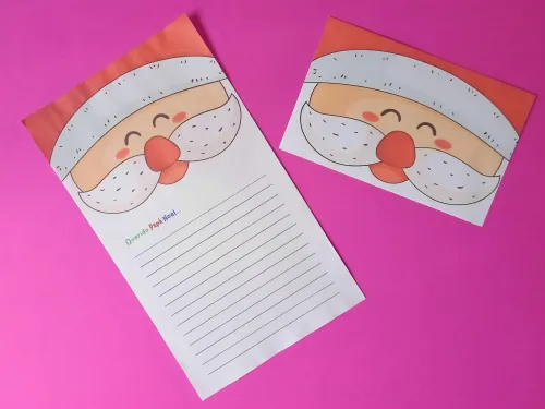 Cartas y sobres para Papá Noel  3