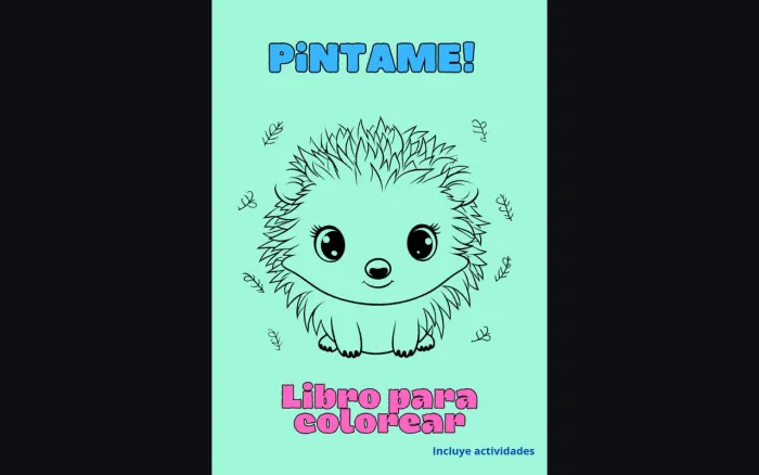 Pintame!  Libro interactivo 