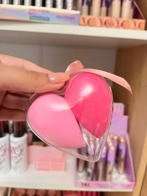 Set esponjas corazón