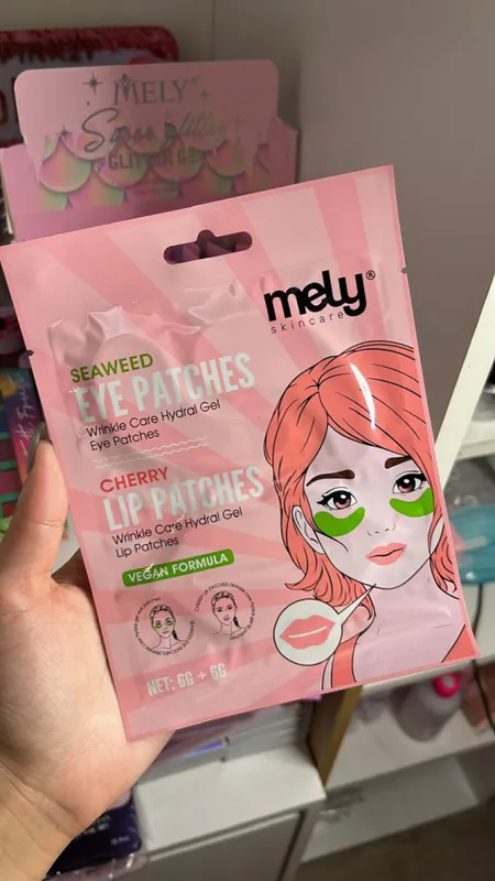 Parches para ojeras y labios Mely