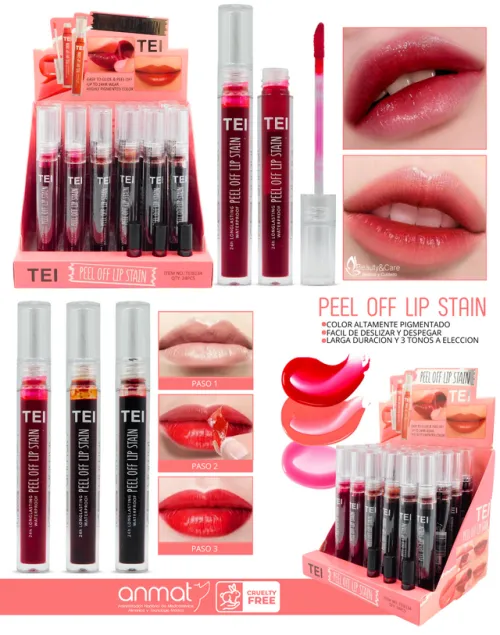 Tinta de labios Peel Off Tei