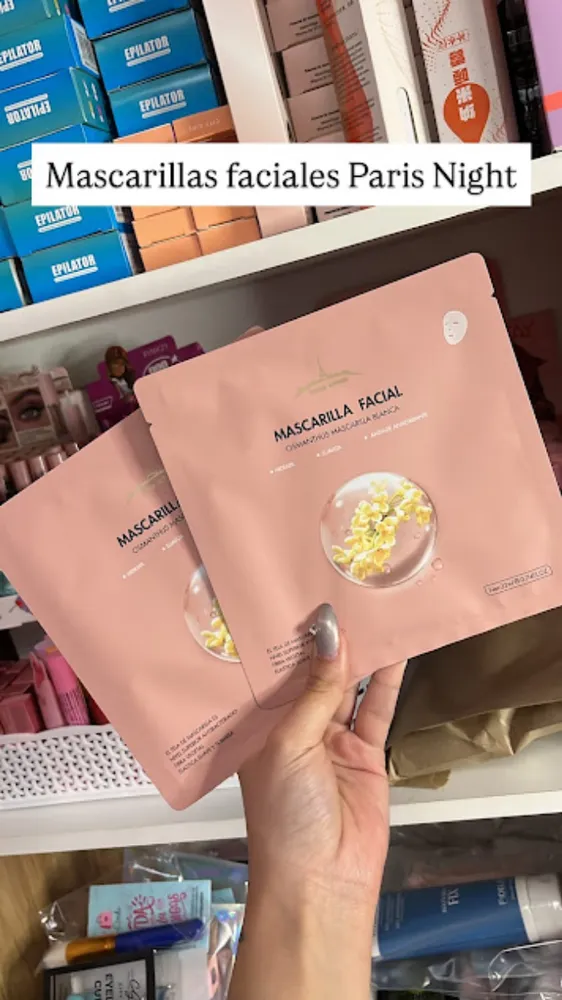 Mascarillas faciales Paris Night