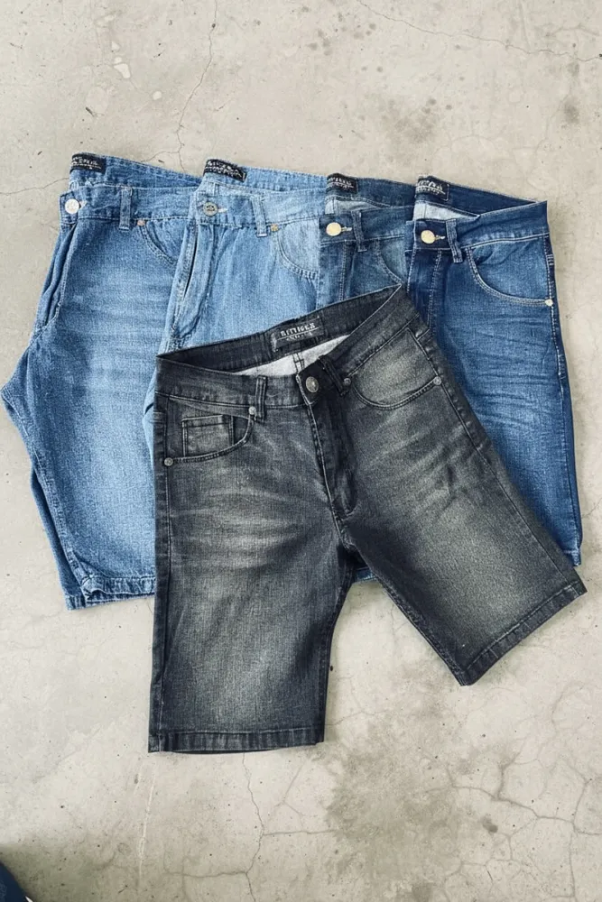 Bermudas de jeans 