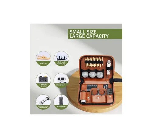 Estuche De Cuero Regalo Para Jugadores De Golf 2