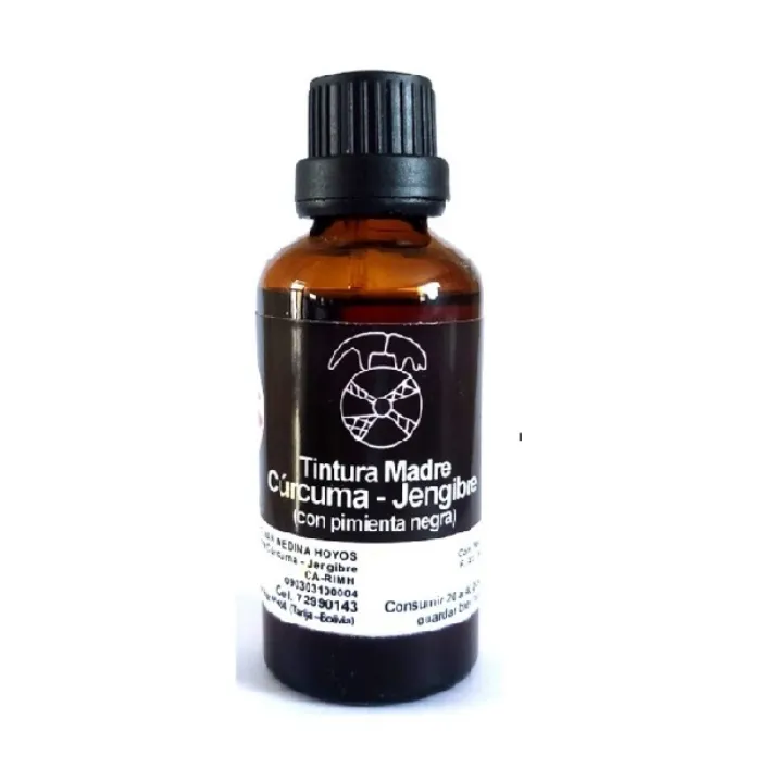Jengibre / Cúrcuma , Tintura Madre; 50 ML