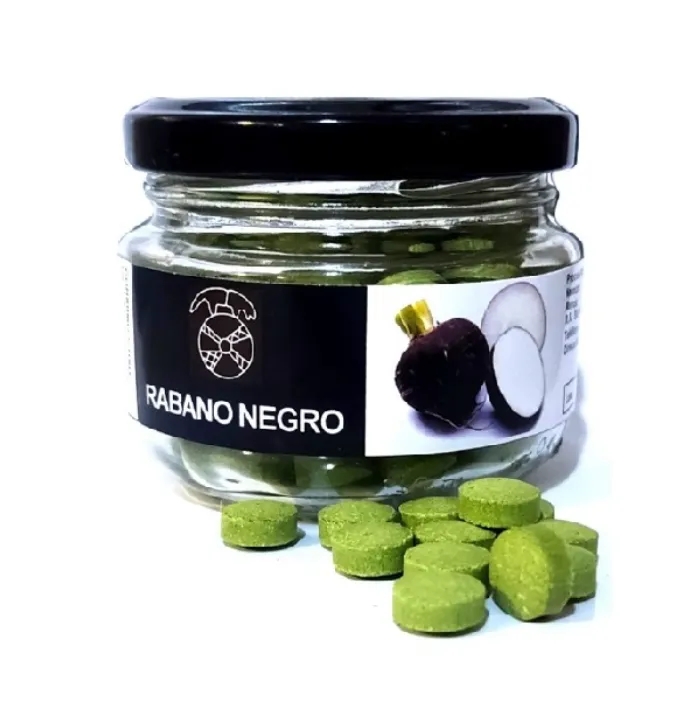 Rábano Negro; 120 comprimidos 500 MG