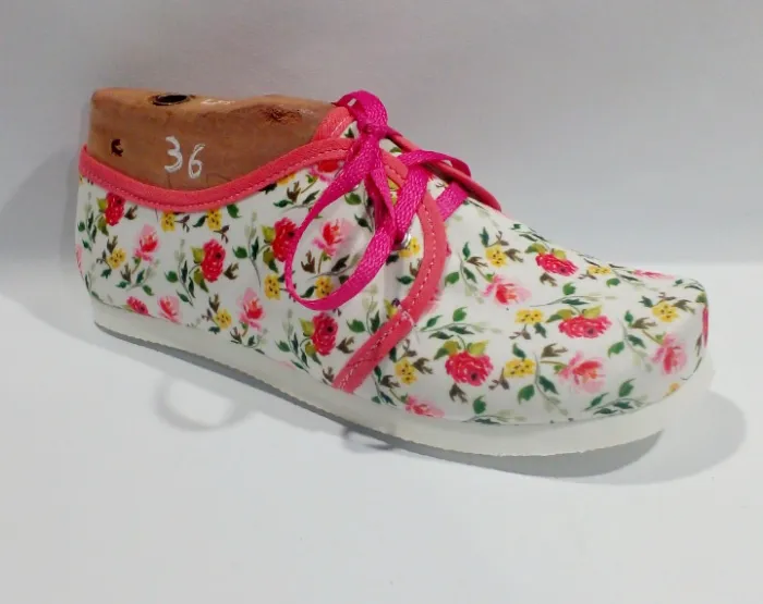 Alpargatas con cordones Flores