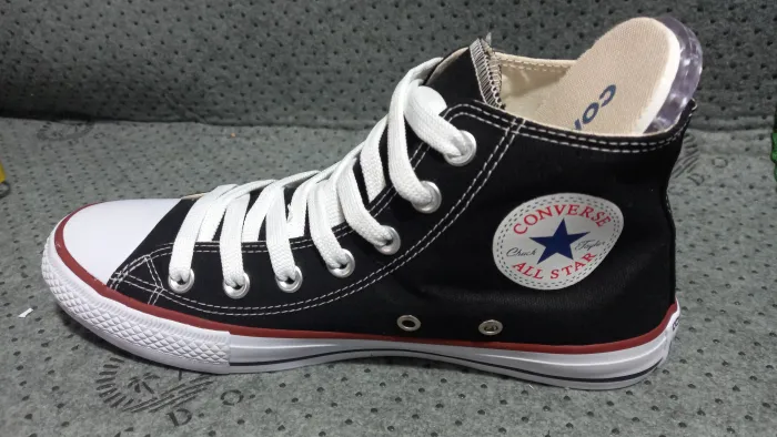Converse All Star Botita High Black — Calidad G5 2