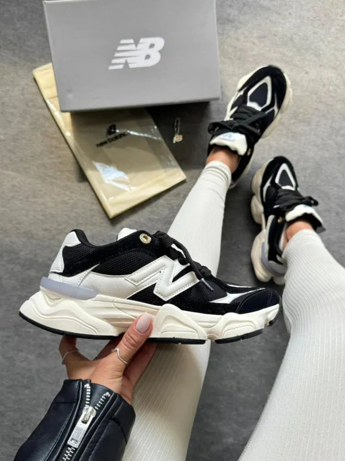 New Balance 9060 Black White — Calidad G5