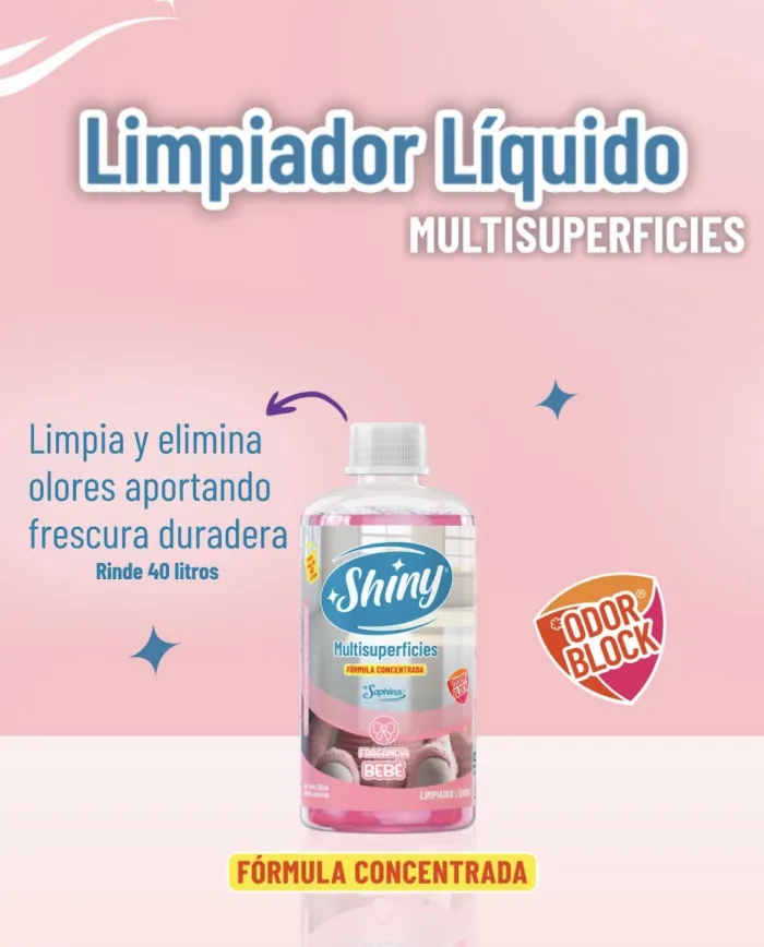 Limpiador Liquido Concentrado Multisuperficies 